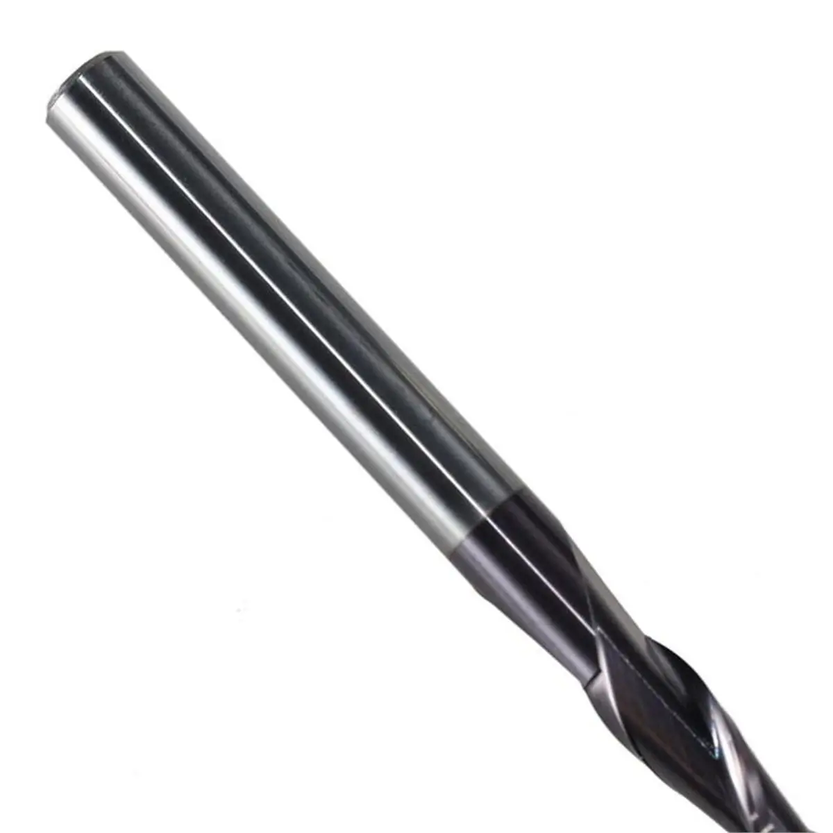 DT38 1pc 8mm Shank P2BC Carbide Taper Ball Nose End Mill R0.5-R2.0 for Wood Engraving R2.0
