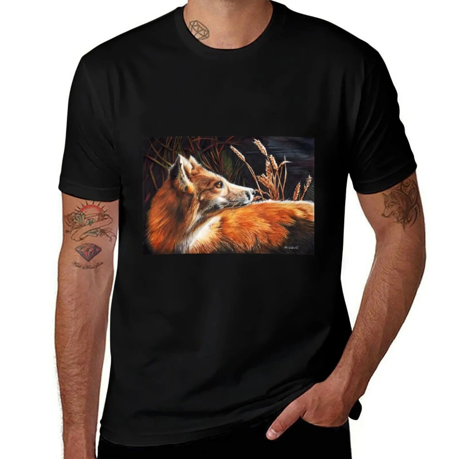 

For Fox Sake T-Shirt blacks cheap stuff customs funny shirt cotton mens graphic t-shirts anime