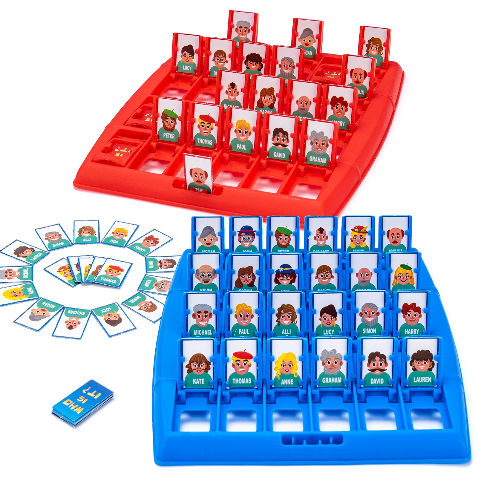 Juego de mesa Adivina quién soy, juguetes de interacción entre padres e hijos, juego de mesa de razonamiento lógico, juego de cartas de rompecabezas para niños, regalos para niños