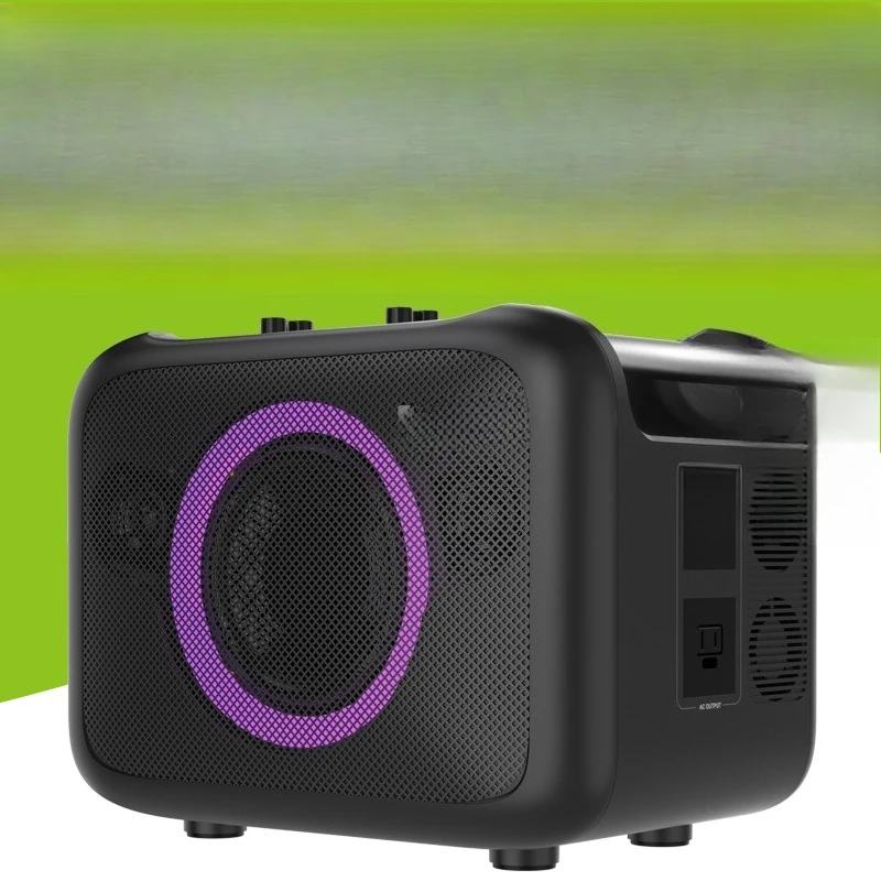 

Multifunctional, outdoor power supply, camping, square dance Karaoke Bluetooth audio, portable energy storage power supply