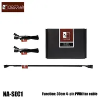 Noctua-Cable de ventilador PWM NA-SEC1, 30CM, 4 pines, proporciona una amplia cobertura al instalar ventiladores en estuches más grandes
