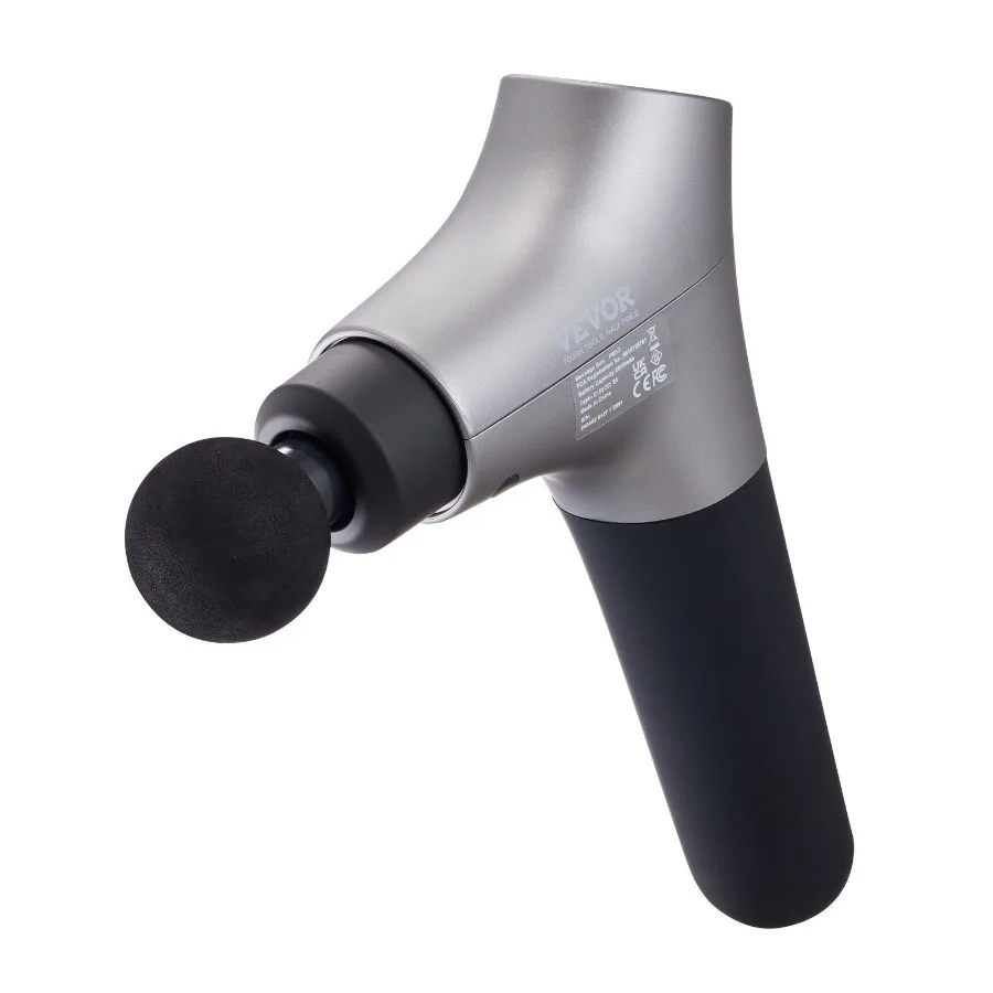 

Massage Gun Deep Tissue Percussion Muscle Massager for Athletes with 6 Speed Levels 4 Massage s 12V 2500mAh Batteries Handheld