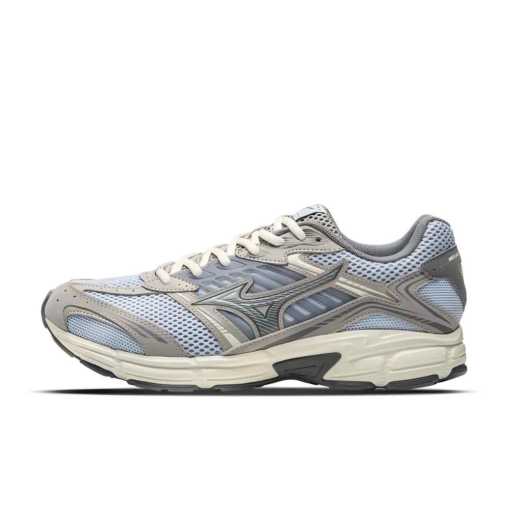 Mizuno Speed 2010 Unisex Low-Top Casual Running Shoes  Blue, Retro Sports Style, Breathable Mesh, Versatile Comfort D1GH251710