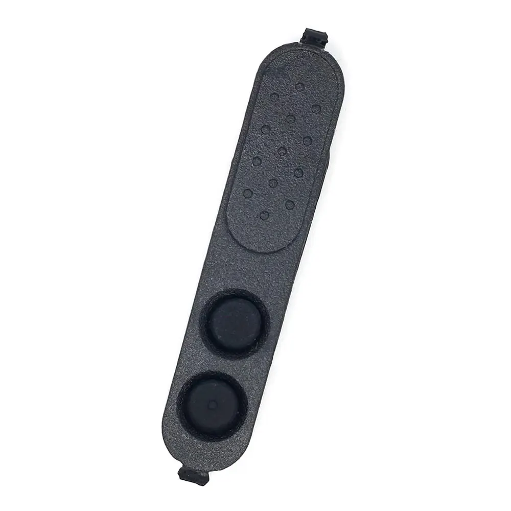 1 زوج PTT المطاط وزر الحافة لموتورولا راديو DEP450 CP200D XIR-P3688 DP1400 أجهزة الراديو المحمولة اسلكية تخاطب الملحقات