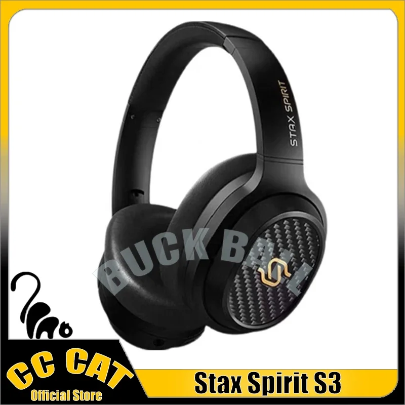 

Stax Spirit S3 Wireless Bluetooth Headphones Over-Ear Earbuds Active Noise Canceling Anc Enc Call APTX Voice Music Headsets Gift