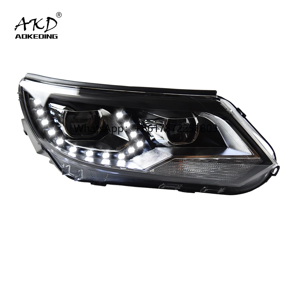 

Car Lights for Tiguan 2013-2016 LED Headlights DRL Dynamic Turn Signal Lamp Tears Eyes Design Projector Lens Accessories Upgrade