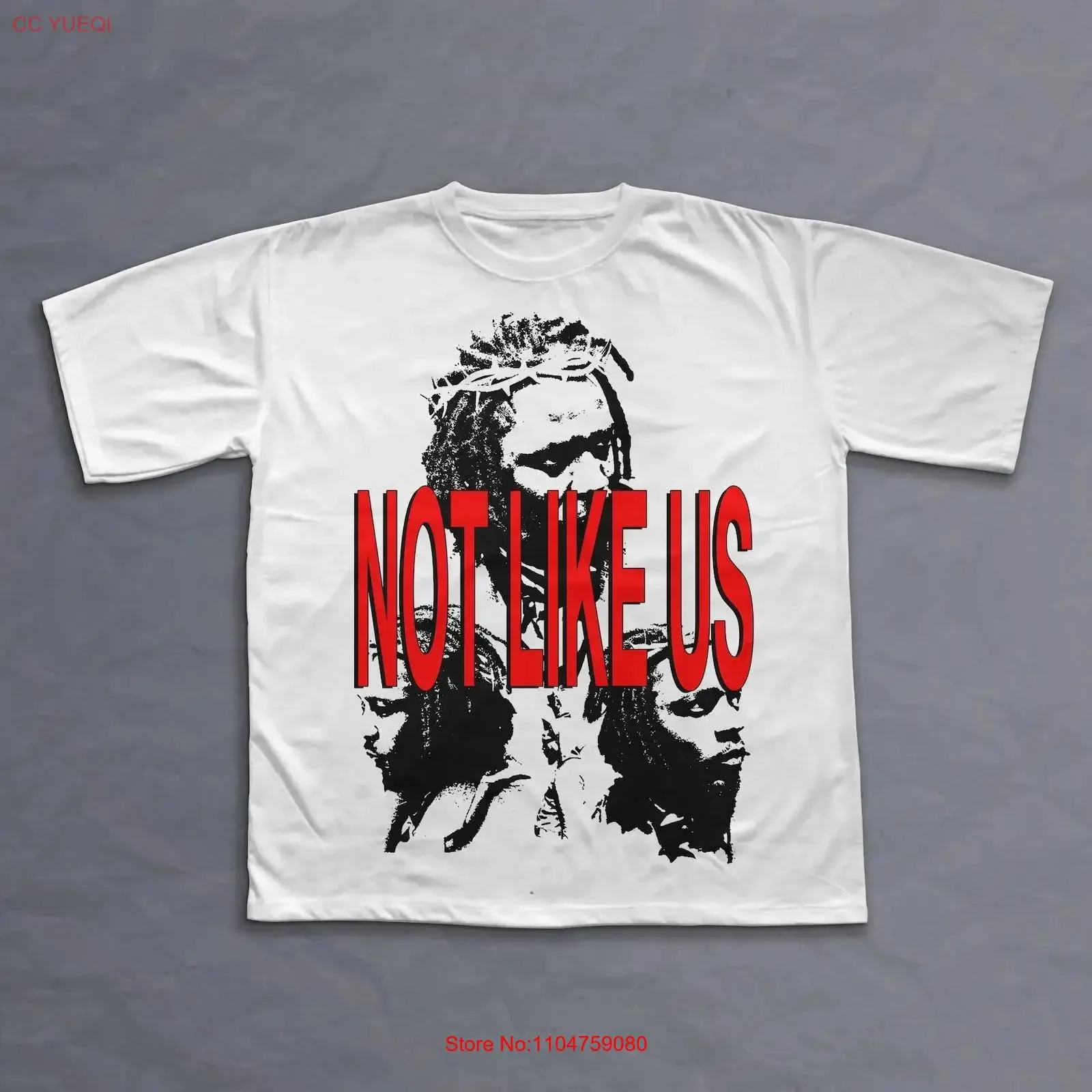 Kendrick Lamar Not Like Us T Shirt k dot Merch Rap vintage Washed Slightly Casual Comfortable Stylish Versatile streetwear