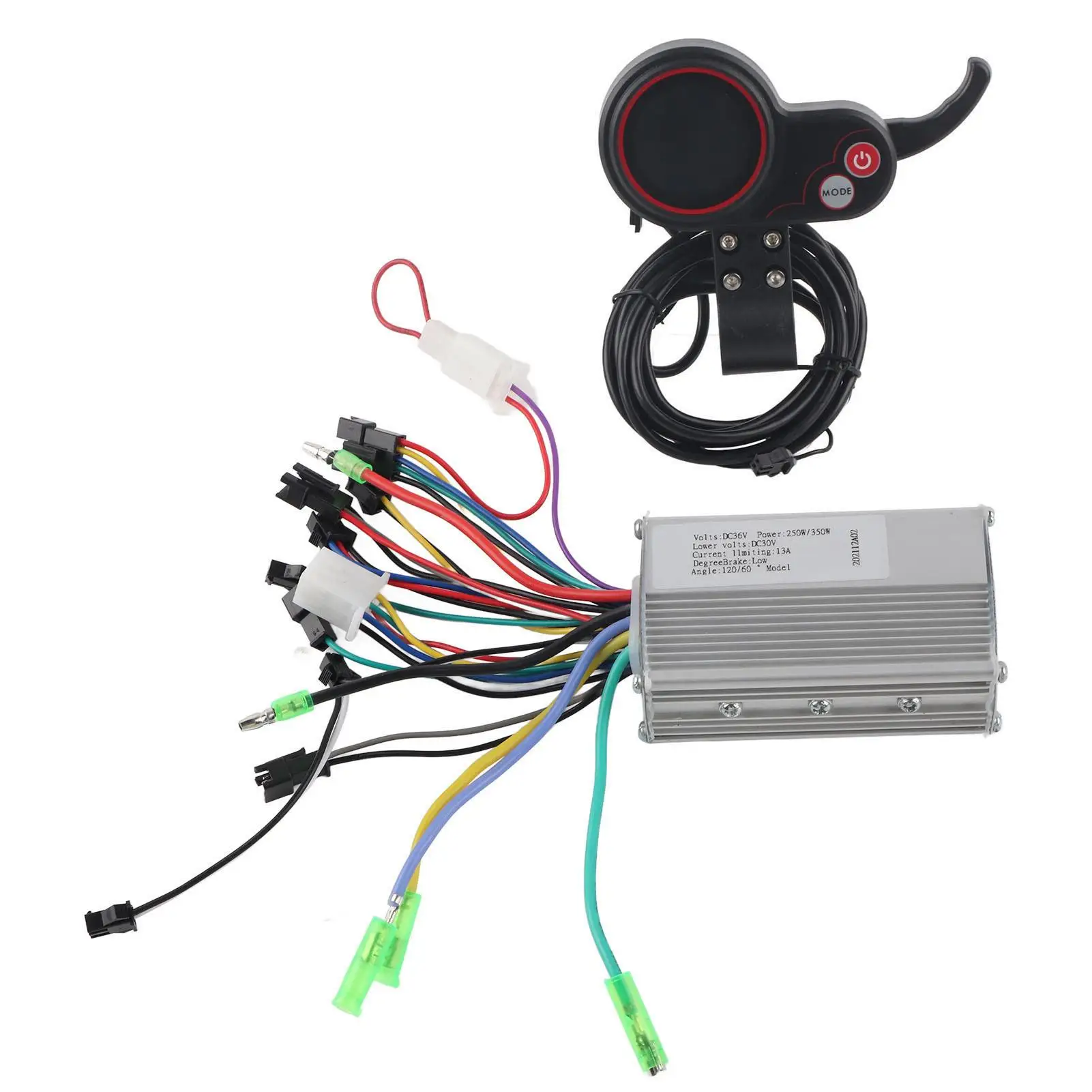 

Bicycle Stem Controller LCD Display Dial Switch Control Panel Accessory for Electric Bike Scooter Adjustable Controller Kit