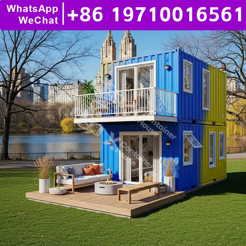 

Developer Long Life Flat Pack Home Tiny House Manufacturer Affordable Container Homes Kit Homes Eco-Friendly Customize Pattern