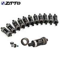 ZTTO 118mm 120mm 122.5mm 124.5mm 127.5mm Bicycle Square Tapered Bottom Bracket BSA Axis For SQuare Hole Crankset Fat Snow Bike