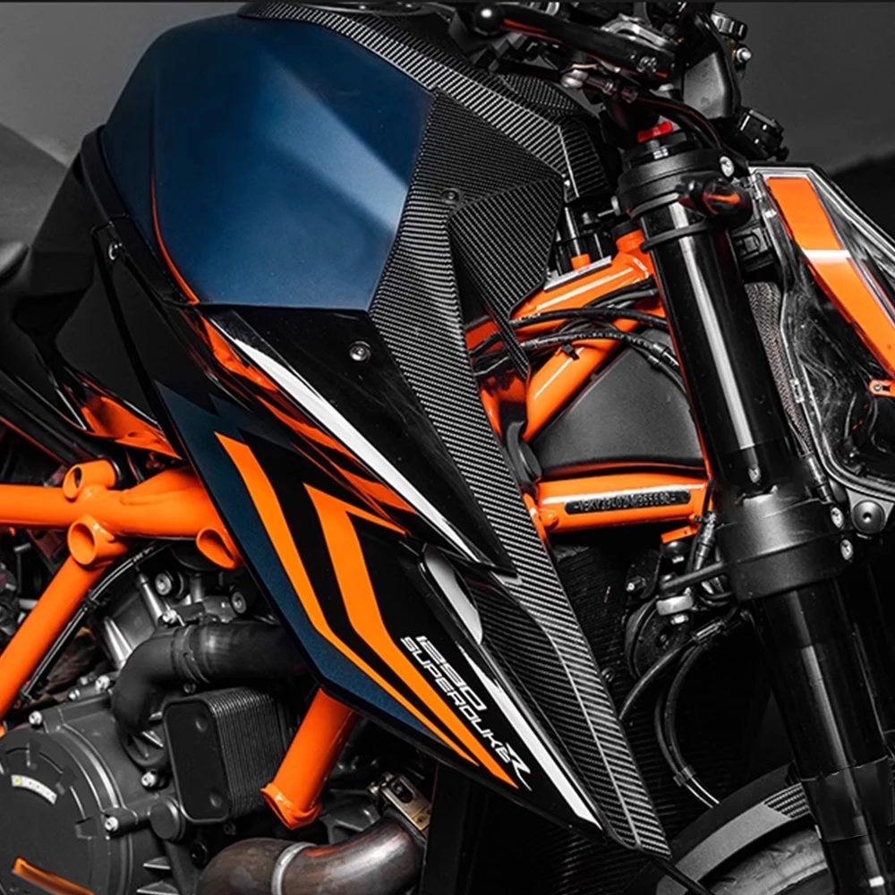 5D Carbon Fiber Sticker Decal Motorcycle Body Full Kits Decoration Sticker For 1290 Super Duke R 2022-2023