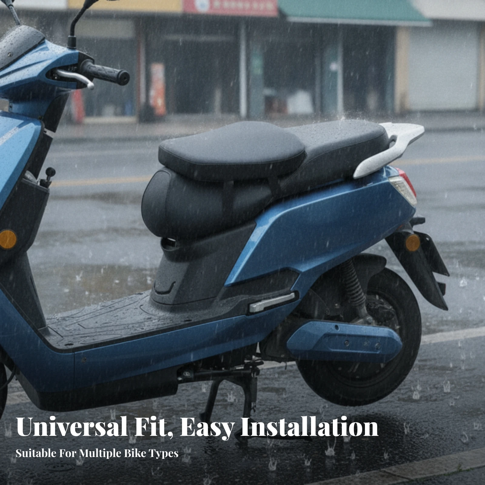 

Shock Absorbing Scooter Saddle Thickened Padding Waterproof Seat Cover Comfort Per Lunghe Sedute for Touring Bikes