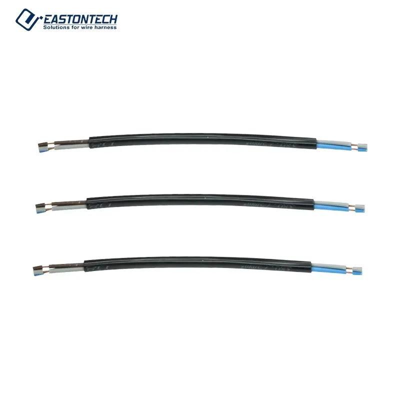 EW-3400 Automatic Multi-conductor Cable Cutting Stripping Machine For 2-10mm OD Cables Manufacturing Equipment