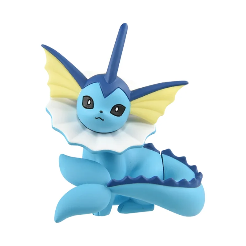 

TOMY 2023 Limited Edition Pokemon Figures Kawaii Vaporeon Eevee Model Perfect Anime Collection Child Toy Gift