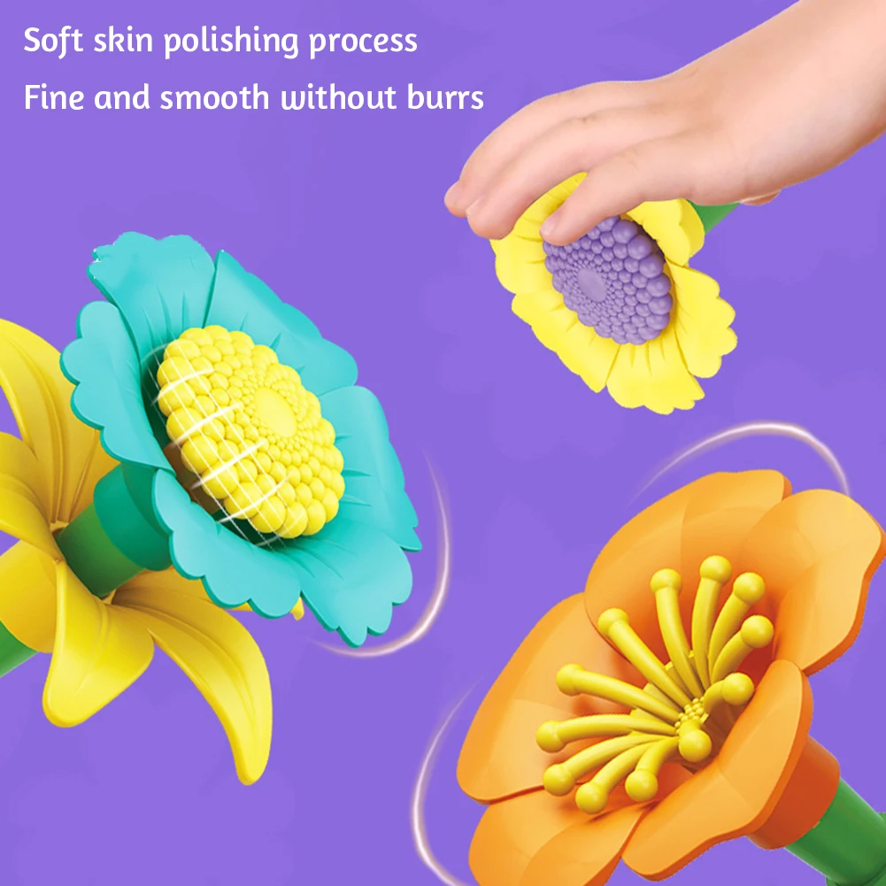 Flower Garden Building Toys Hands-on Ability Training Plaything For Bedroom