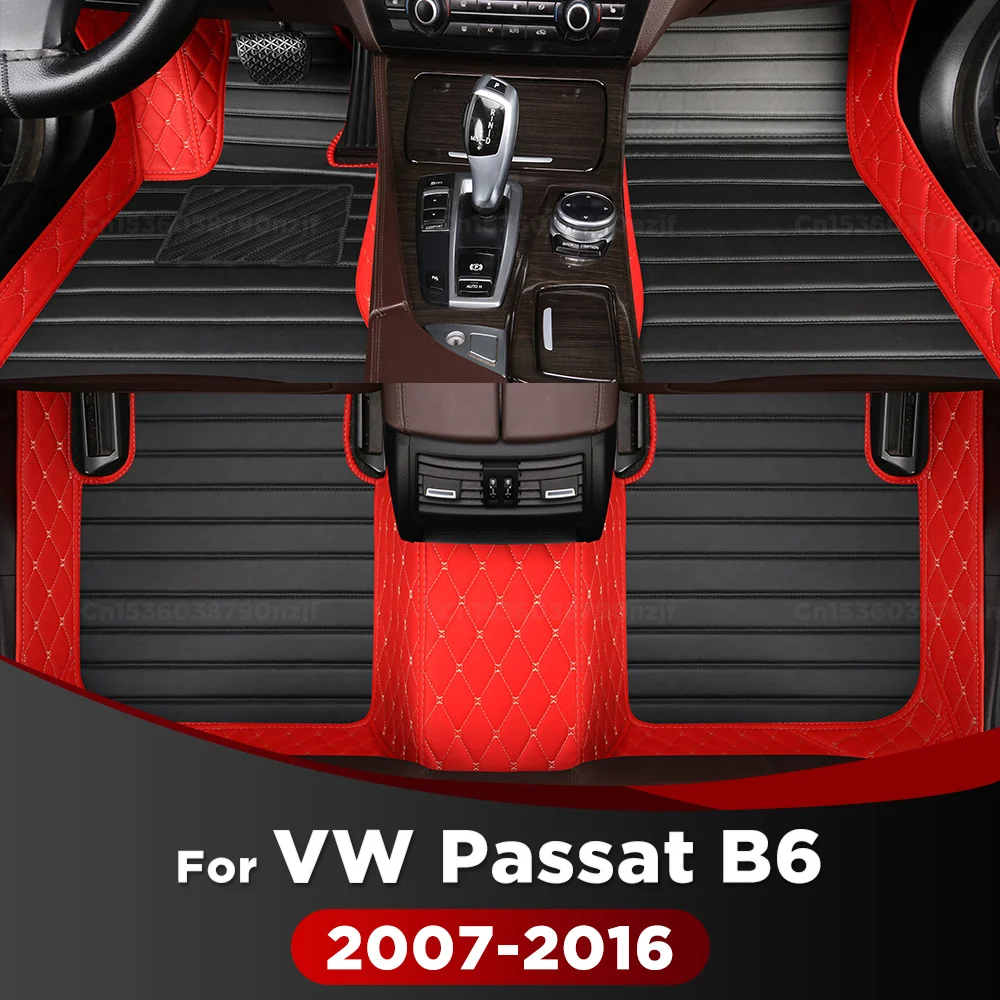 

Для VW Volkswagen Passat B6 2007-2016 15 14 13 12 11 08 09Автомобильные коврики на заказ, автомобильные подушечки для ног, ковер, аксессуары для интерьера