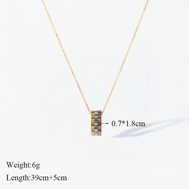 EILIECK 316L Edelstahl Phoenix-Blumen-Kreuz Geometrische Halskette Ohrringe für Damen Modisches Wasserdichtes Schmuckset Hochzeit – Detail 32