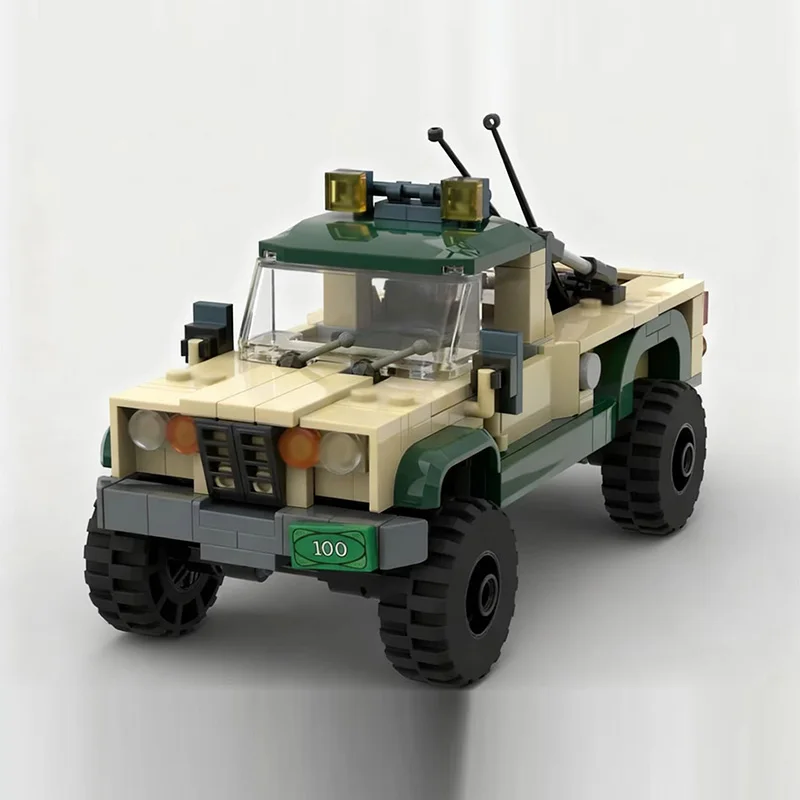 City Car Model MOC Building Bricks Sport Utility Pickup Truck Modular Technology Children Holiday Gifts Assemble Toys Suit