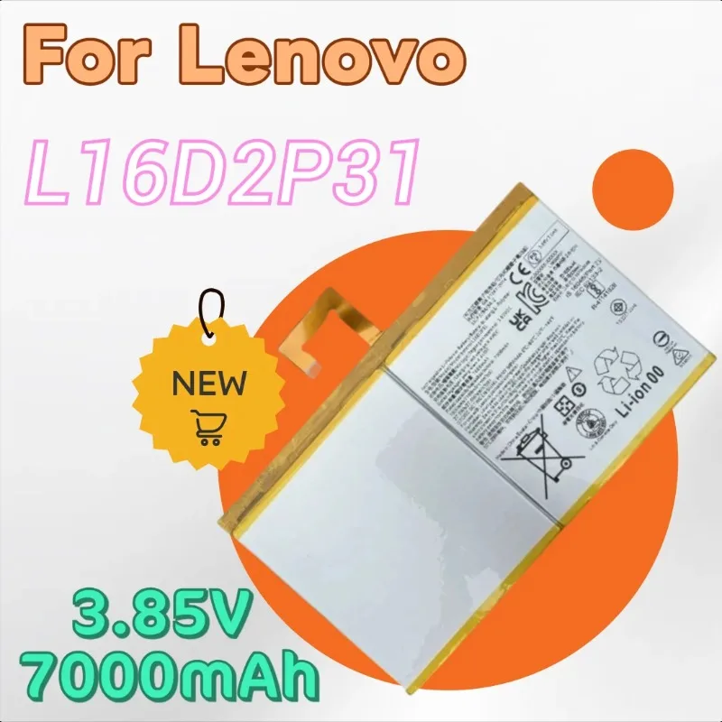 

Brand New Replacement Tablet Battery 3.85V 7000mAh L16D2P31 for Lenovo Tab4 Tab 4 TB-X304F X304L X504F X504L TB-X704F X704L