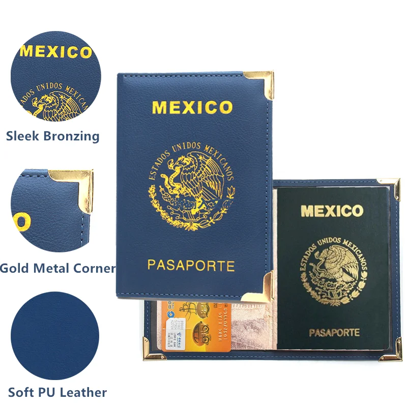 パスポートホルダーカバーケース、トラベルウォレットメキシコパ - Women'S Accessories Wallet のレビューと価格