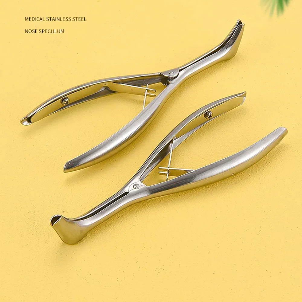 

2-10pcs Nose Mirror Ear Canal Dilator Stainless Steel Speculum Nostril Nose Pliers Nasal Dilator Nasal Examination Adult/Kids