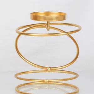 Ins Luxury Style Metal Candle Holders, Simple Golden Candle, Wedding Decoration, Bar Party, Room Decoration, Home Decoration 12 MAIN SALES CUNCHER - №9