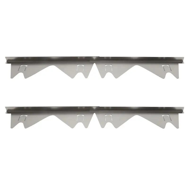 PORK-2 Pair Stainless Steel Stove Covers, Stove Filler, Stove Guard For Kitchen Oven Counter Side Covers, Range Trim Kit