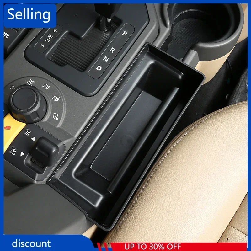 

ABS plastic Black Car Central Console Multifunction Storage Box Phone Tray For Land rover Discovery 3 LR3 04-09 Car Accessories