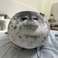 Kids 20CM Lifelike Seal Novelty Throw Kawaii Seal Pillow Plush Toys Stuffed Animals Dolls Party Hold Gifts