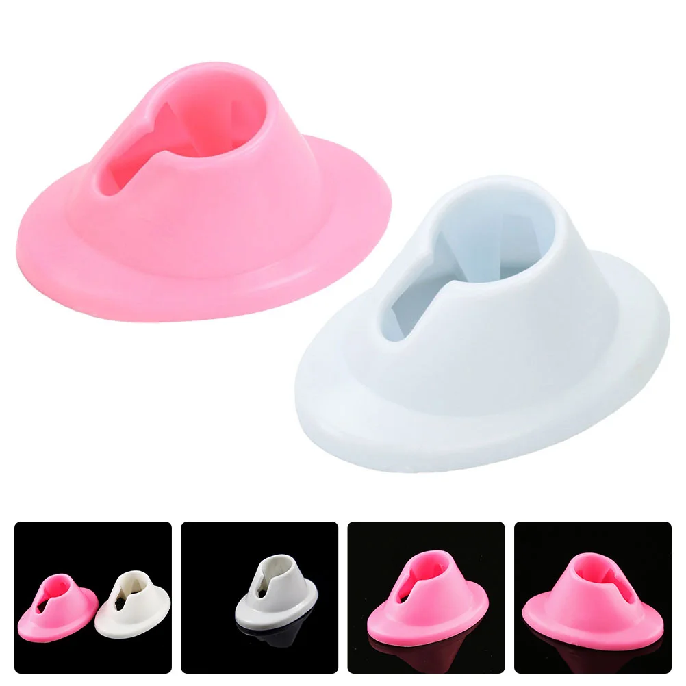 

4 Pcs Nail Gel Polish Bottle Holder Seat Display Manicure Tools Anti-Spill Stand Organizer