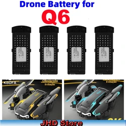 Free Shipping  JHD Q6 Drone Battery Only for Q6 RC Drone Q6 PRO Drone battery Q6 Pro 1800mAh Lipo Battery