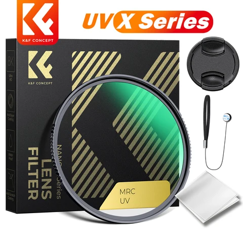 УФ-фильтр K&F CONCEPT NANO-X 67 мм для защиты объектива — фото товара