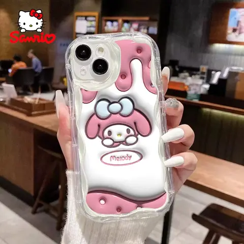Kitty Cat Phone Case Iphone 13 Girls Mobile Phone Shell My Melody Fashion for Iphone Hello Kitty Children's Day Gift