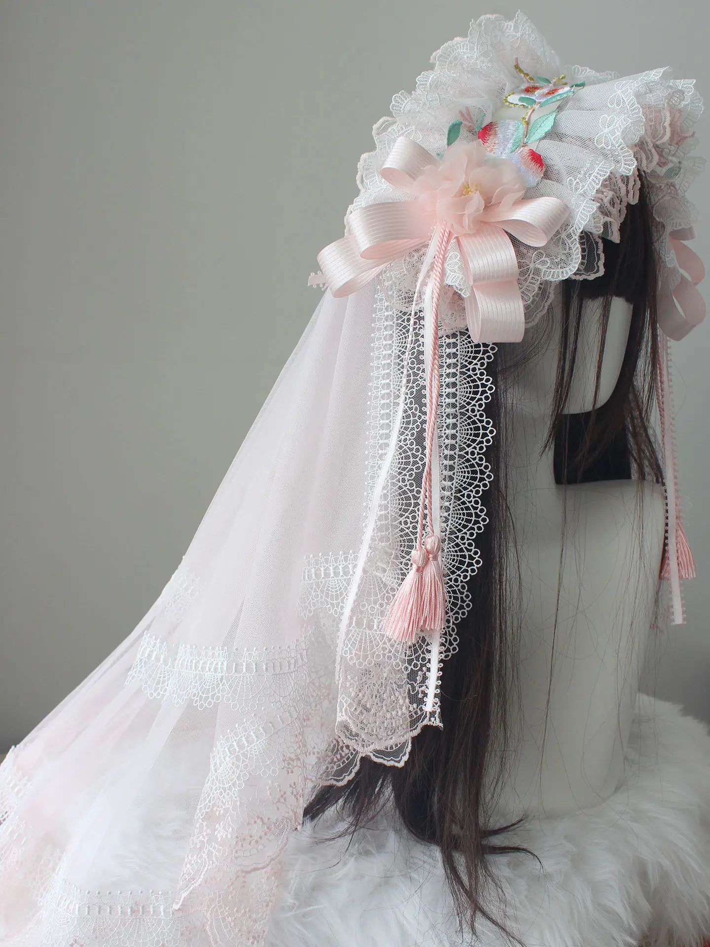 Lolita Small Things Headband Cute Hairpin Headgear Girls Sweet Kawaii Lace Bow Hand Sleeve Hair Clip Apparel Accessories Women