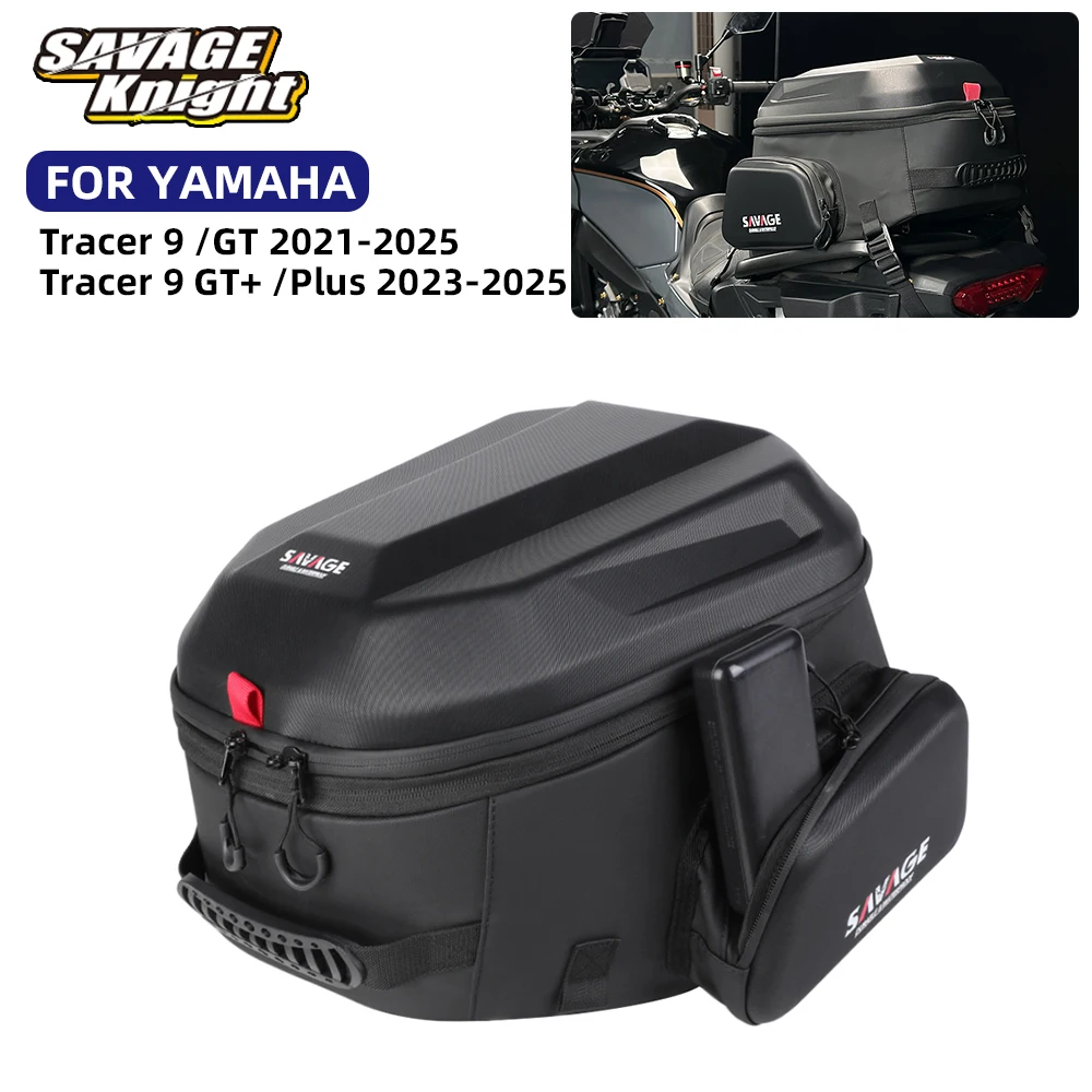 

Motorcycle Tail Bag Racing Travel Rear Luggage Storage Bags For YAMAHA Tracer 9 /GT Tracer9 9GT 9GT+ 9GT Plus 2021-2025 Top Box