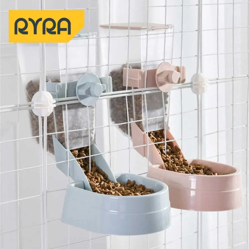 Hanging Pet Feeder Cat Feeder Water Dispenser Automatic Pet Accessories Automatic Cat Feeder Dog Feeder Cat Self-service Feeder