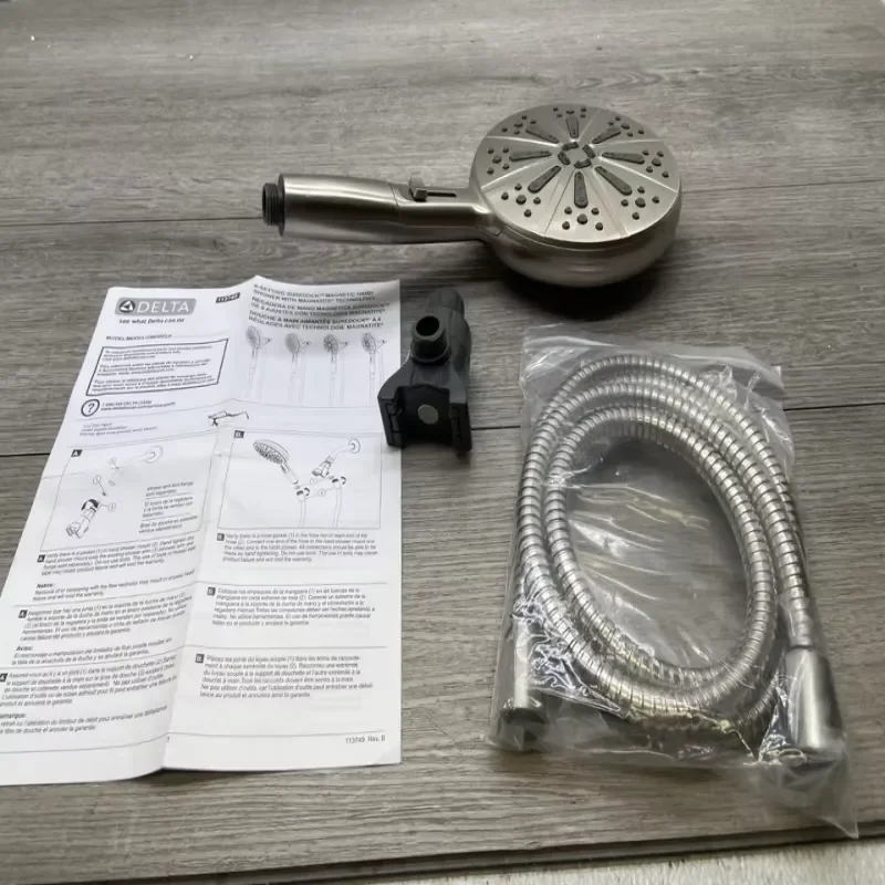 

Brand New Ready Stock Brand New 75613 SureDock 1.75 GPM Multi Function Hand Shower for Plc