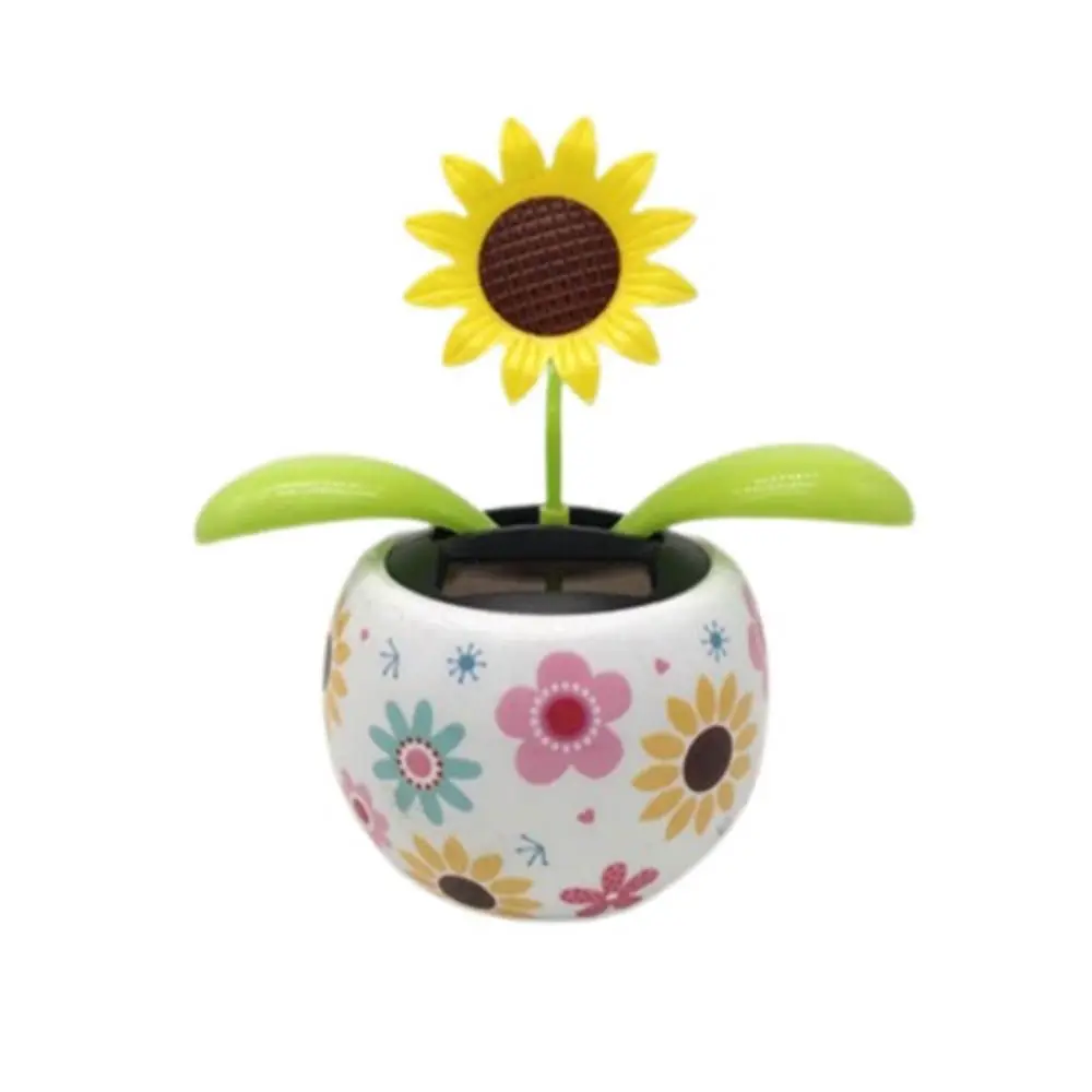 Parts Fun Electric Toys Children's Christmas Gifts Desk Solar Energy Dancing Flower Toys