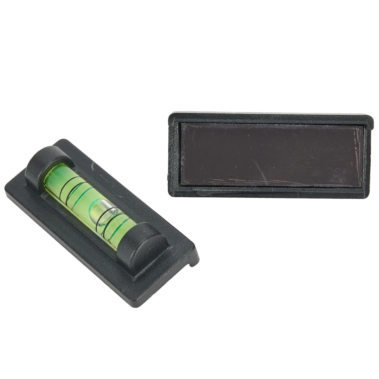 2PCS Leveling Bubble Level With Magnetic Base Hand Tools Measuring Tools For Calibration Frames Determine Horizontal / Parallel