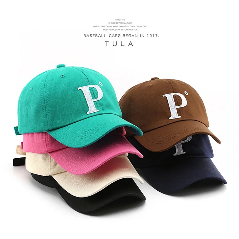 Letter Embroidery Street Caps Fashion Outdoor Baseball Cap Women Men Visors Hat Cotton Sports Snapback Hats Adjustable Belts