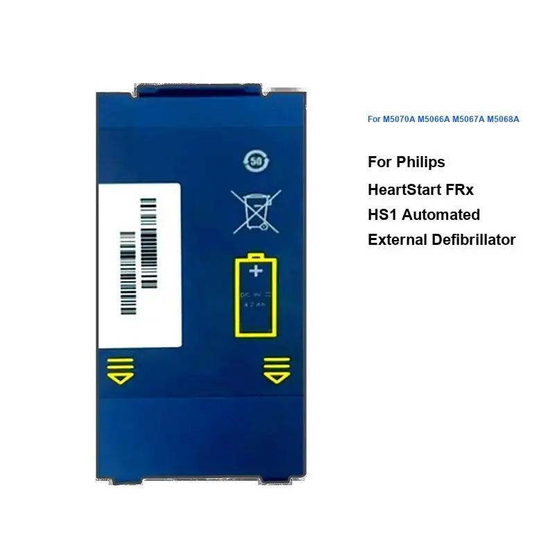 Battery For Philips Heartstart Frx HS1 M5070A M5066A M5067A M5068A 4200Mah Automated External Defibrillator