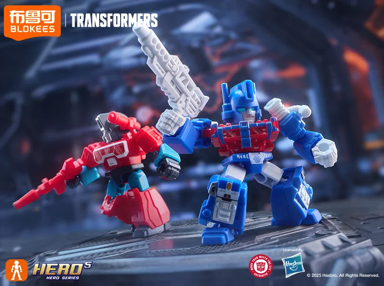 บล็อกกี้ส์ รุ่นดั้งเดิม ดีเฟนเดอร์ เวอร์ชั่น 6 ทรานส์ฟอร์เมอร์ส ออพติมัส ไพรマル ชีทอร์ เมกะทรอน แอคชั่นฟิกเกอร์ ของเล่นประกอบแบบจำลอง ของขวัญ