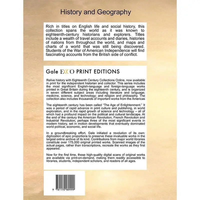 Nations From The Reign Of Charlemaign To The Age Of Lewis  V3 Voltaire Gale Ecco Print Editions 9781170989999 Book