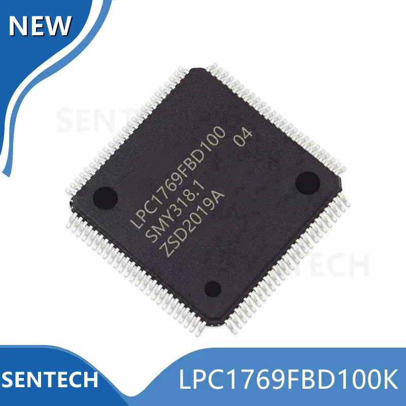 

5PCS/LOT NEW LPC1769FBD100K LQFP-100 integrated circuit ic chip Electronic components LQFP100