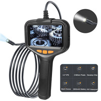 P200 IP67 Waterproof Car Endoscope Universal 4.3inch IPS Screen 8mm Camera 1920*1080P HD Car Diagnostic Tools 2m/5m Cable