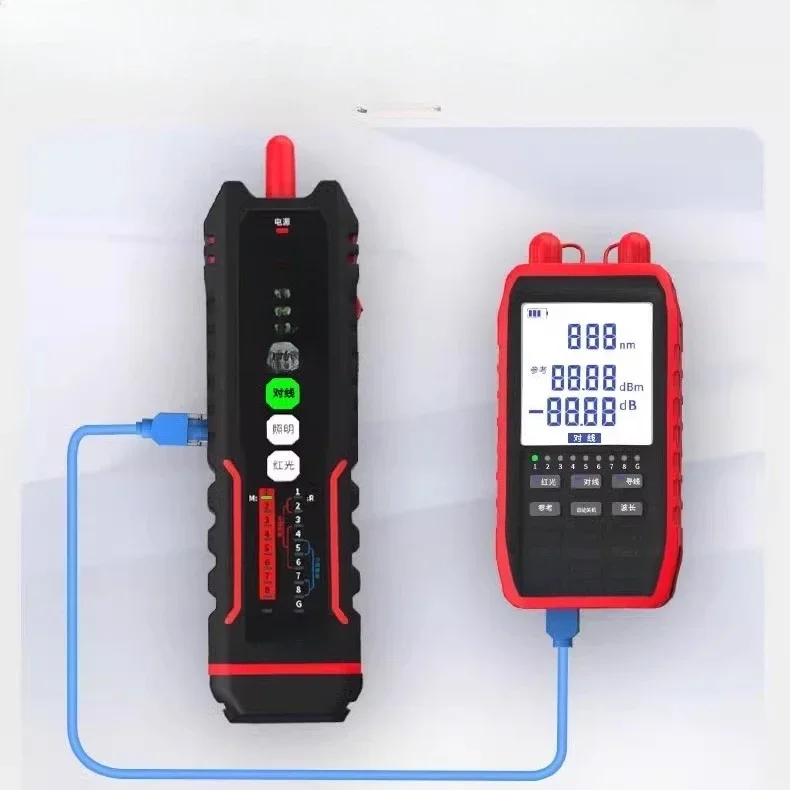 

Multifunctional network tester, optical power meter fiber detection