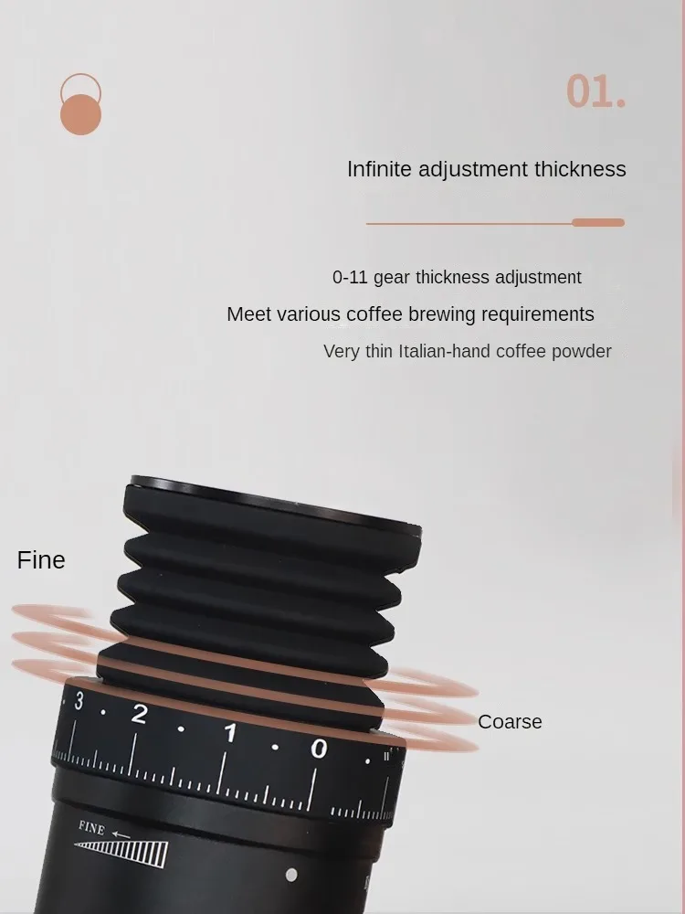 مطحنة قهوة كهربائية K60 ، تخمر يدويًا ، طراز إيطالي ، 0 مطحنة مسحوق متبقية ، سرعة متغيرة بلا حدود ، منزلية