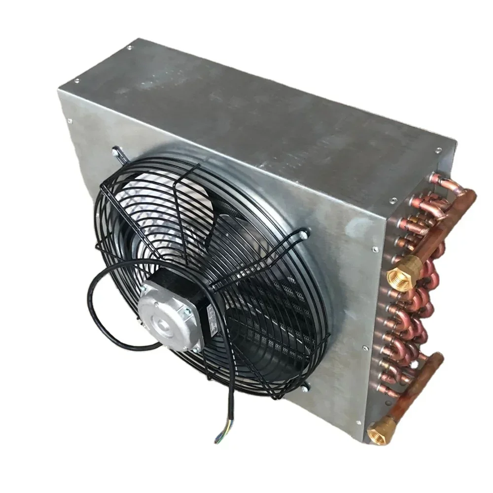 hot water heat exchanger Air to Water Heat Exchanger With Fan