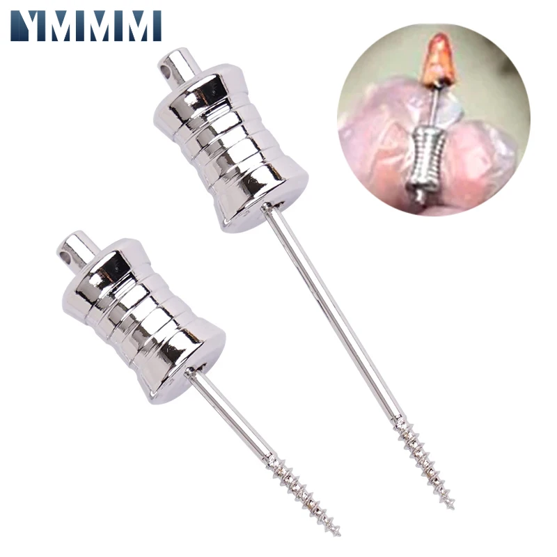 Dentist Drill Dental Broken Root Drill Apical Root Fragments Tools Remnant Extractor Stainless Steel Tooth Extraction Screw