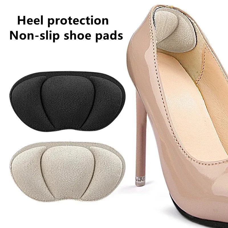 High Heels Heel Protector Insoles Sneakers Heel Stickers Adjustable Size Anti-slip Insoles Pads Pain Relief  Foot Care Insoles